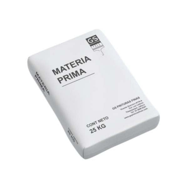 Extendedor de titanio carga blanca resistente UV bolsa 25 kg para pinturas – GS Pinturas Finas