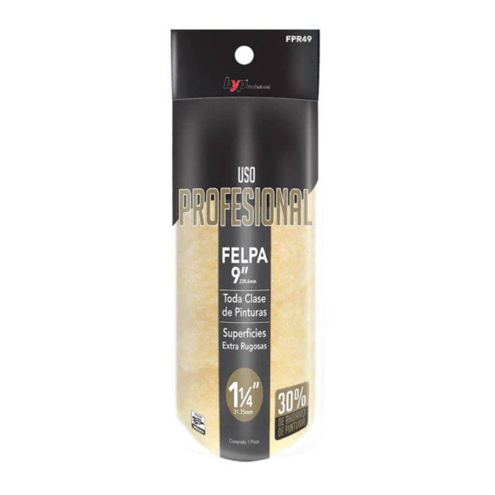 Felpa 9" Profesional byp