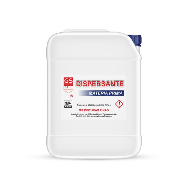 Dispersante aditivo para pigmentos y cargas en pinturas envase 20 litros – GS Pinturas Finas