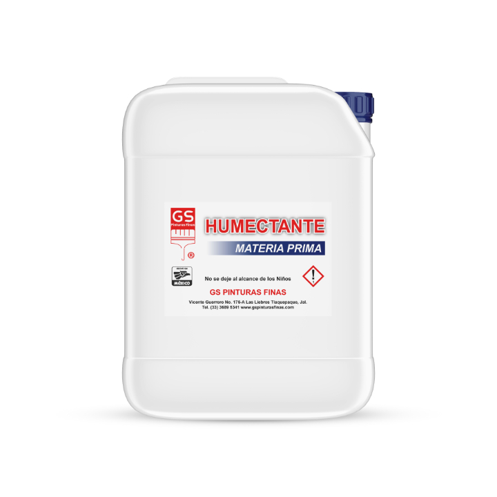 Humectante aditivo para pinturas y colorantes líquidos previene secado prematuro – GS Pinturas Finas