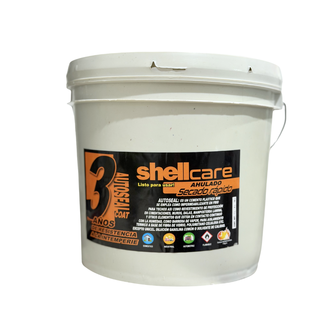 ACOCIL Autoseal Shellcare impermeabilizante ahulado secado rápido cubeta 4 litros – GS Pinturas Finas